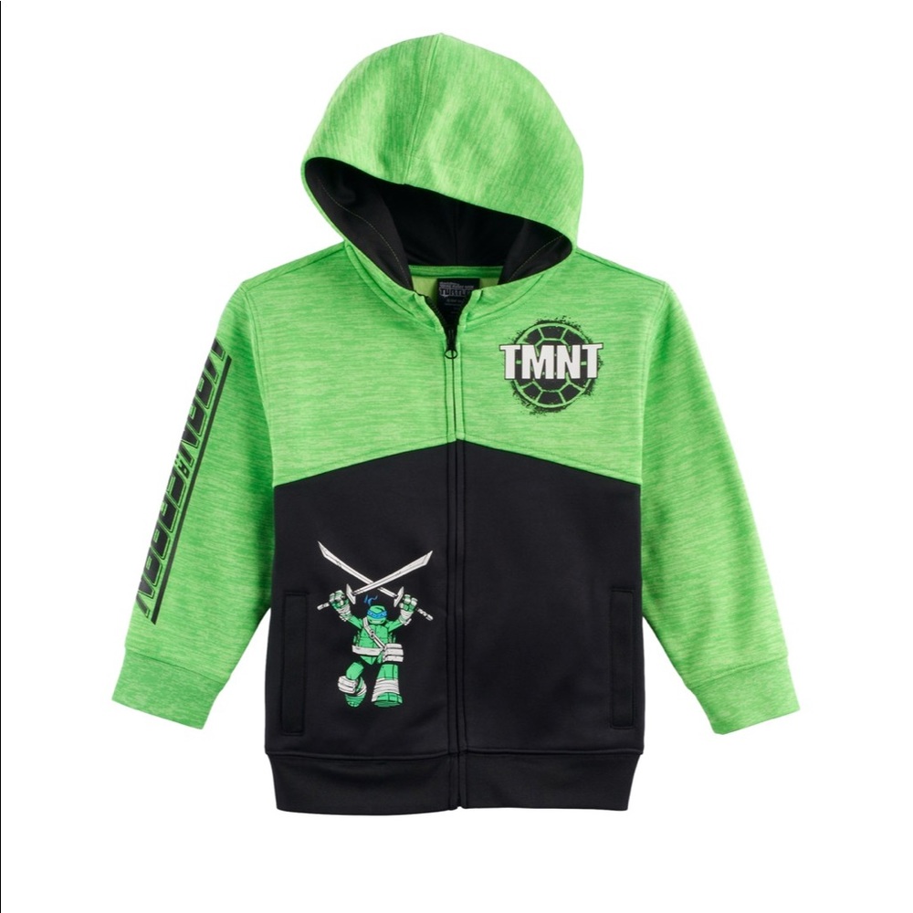 TMNT Colorblock Zip Hoodie